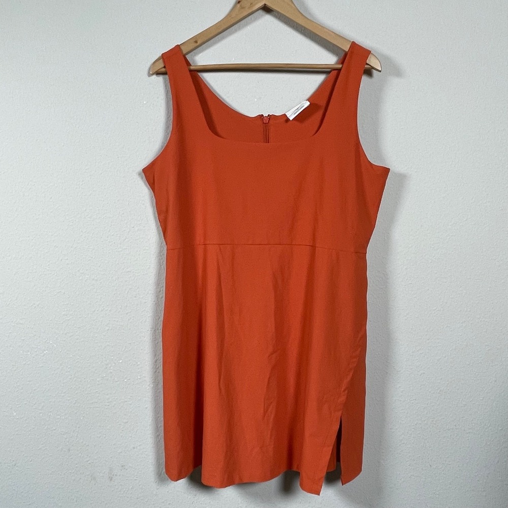 Alder Get Dirty Dress Womens XL Orange Excellent Active Outdoor Skort Dress